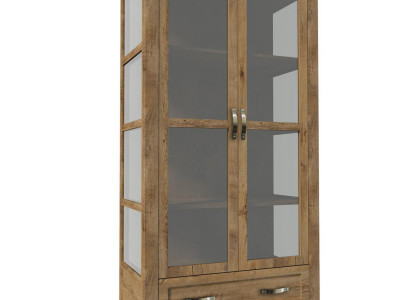 Country house display case Chests of drawers Showcases Display cabinet Wardrobe Glass cabinet Books